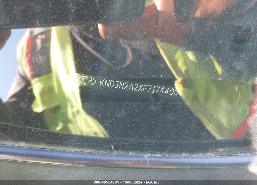 2015 KIA SOUL VIN: KNDJN2A2XF7174403