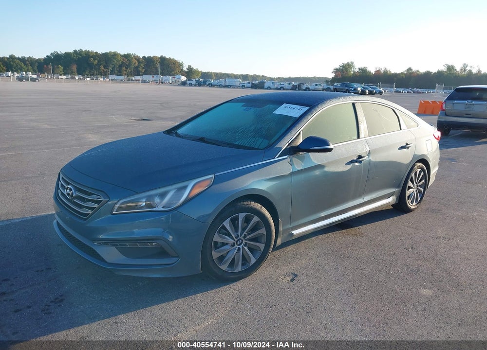2015 HYUNDAI SONATA SPORT VIN: 5NPE34AF5FH180854