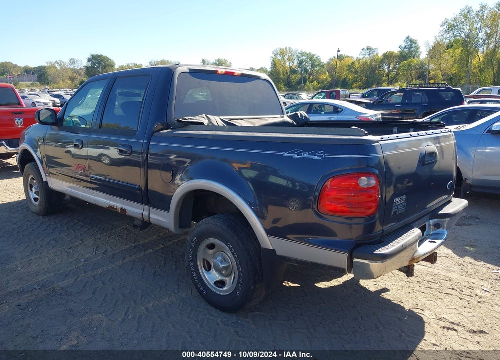 2001 FORD F-150 KING RANCH EDITION/LARIAT/XLT VIN: 1FTRW08L71KC54167