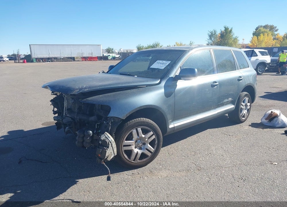 2006 VOLKSWAGEN TOUAREG V8 VIN: WVGZM77L86D042630