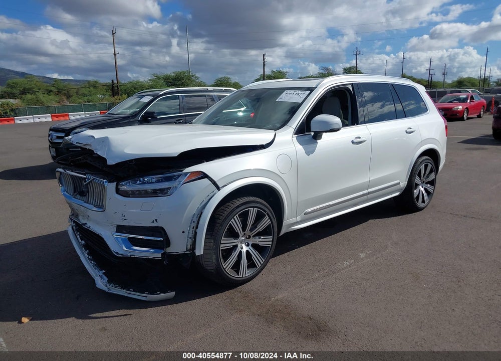 2022 VOLVO XC90 RECHARGE PLUG-IN HYBRID T8 INSCRIPTION EXTENDED RANGE 7P VIN: YV4H60CL7N1825300
