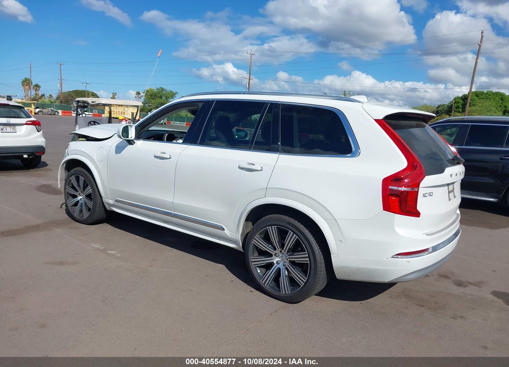 2022 VOLVO XC90 RECHARGE PLUG-IN HYBRID T8 INSCRIPTION EXTENDED RANGE 7P VIN: YV4H60CL7N1825300