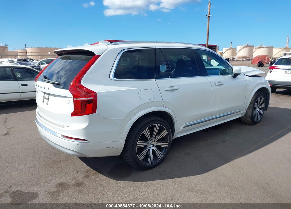 2022 VOLVO XC90 RECHARGE PLUG-IN HYBRID T8 INSCRIPTION EXTENDED RANGE 7P VIN: YV4H60CL7N1825300