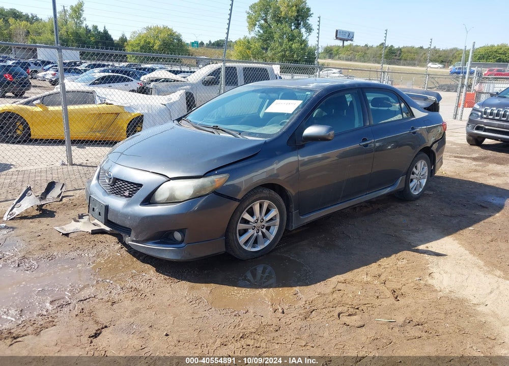 2009 TOYOTA COROLLA S VIN: 1NXBU40EX9Z151378