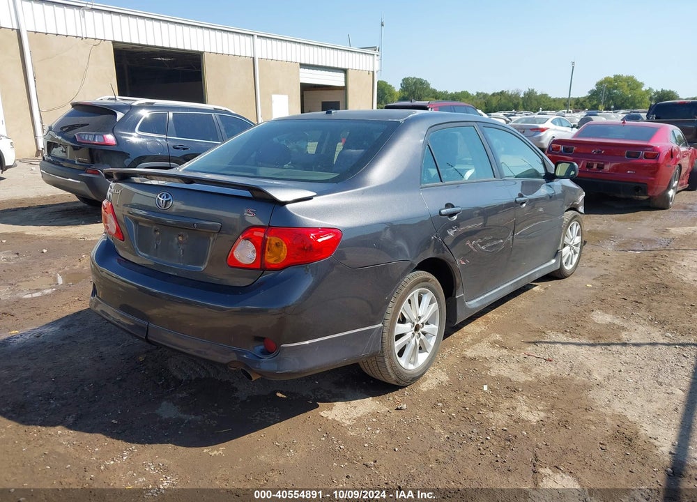 2009 TOYOTA COROLLA S VIN: 1NXBU40EX9Z151378