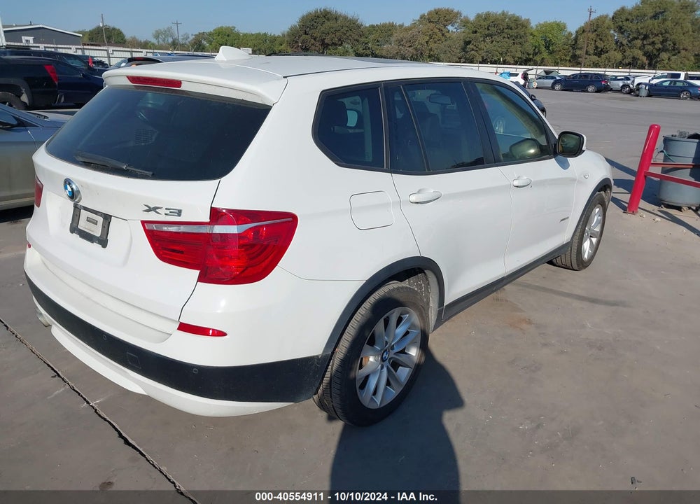 2014 BMW X3 XDRIVE28I VIN: 5UXWX9C59E0D42587