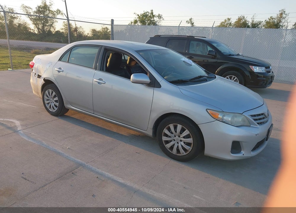 2013 TOYOTA COROLLA LE VIN: 2T1BU4EEXDC058590