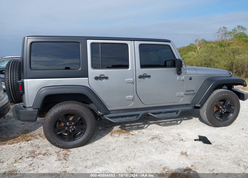 2017 JEEP WRANGLER UNLIMITED SPORT VIN: 1C4BJWDG5HL709954