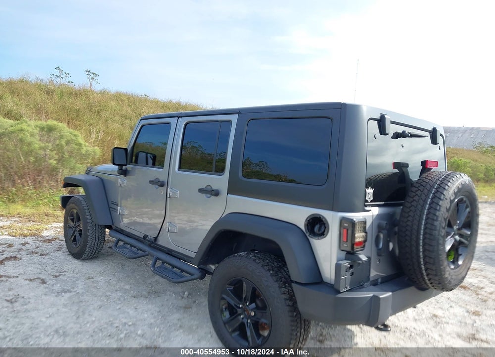 2017 JEEP WRANGLER UNLIMITED SPORT VIN: 1C4BJWDG5HL709954