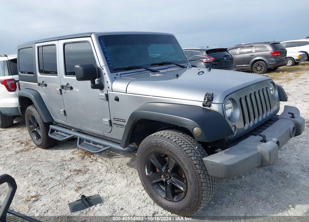 2017 JEEP WRANGLER UNLIMITED SPORT VIN: 1C4BJWDG5HL709954