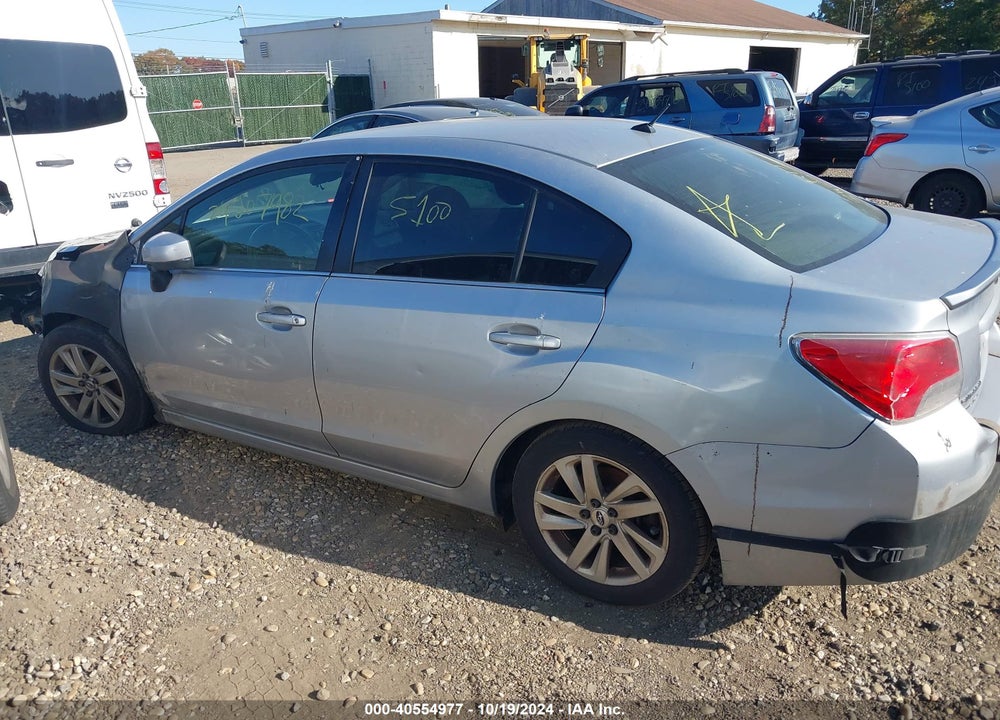 2015 SUBARU IMPREZA 2.0I PREMIUM VIN: JF1GJAC62FH017724