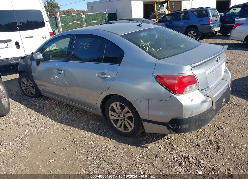 2015 SUBARU IMPREZA 2.0I PREMIUM VIN: JF1GJAC62FH017724