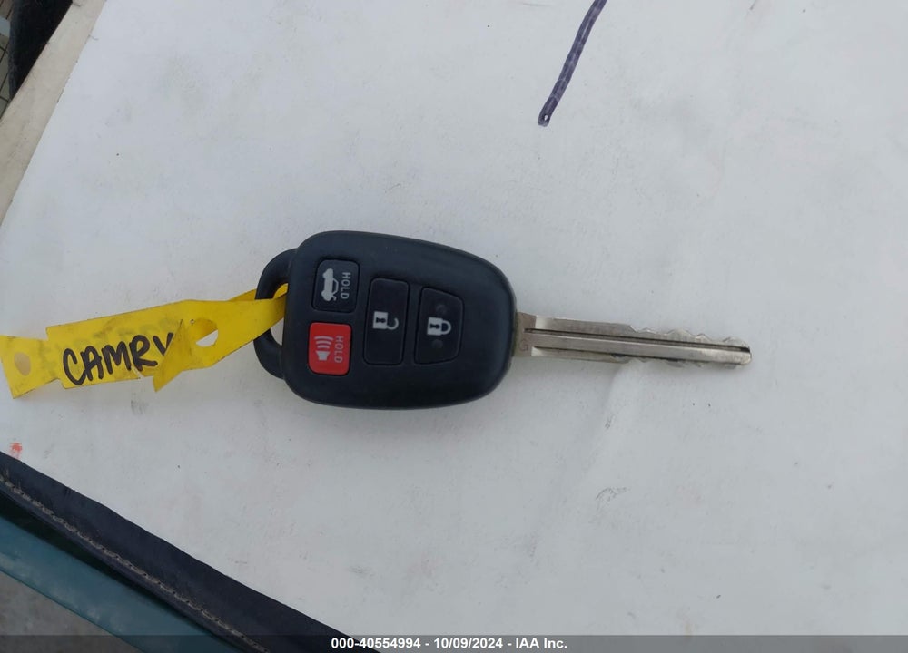 2012 TOYOTA CAMRY LE VIN: 4T1BF1FK8CU070814