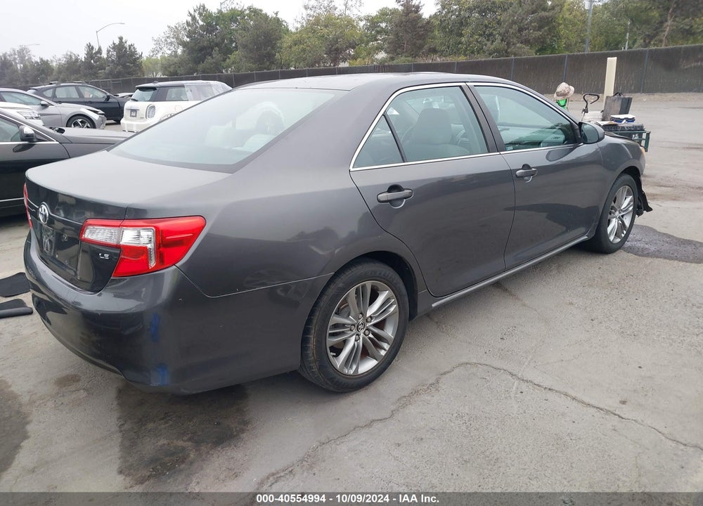 2012 TOYOTA CAMRY LE VIN: 4T1BF1FK8CU070814