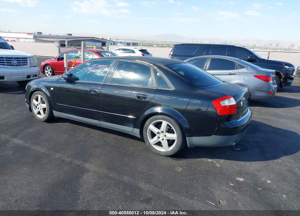 2003 AUDI A4 1.8T VIN: WAULC68E33A327513