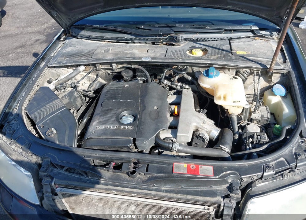 2003 AUDI A4 1.8T VIN: WAULC68E33A327513