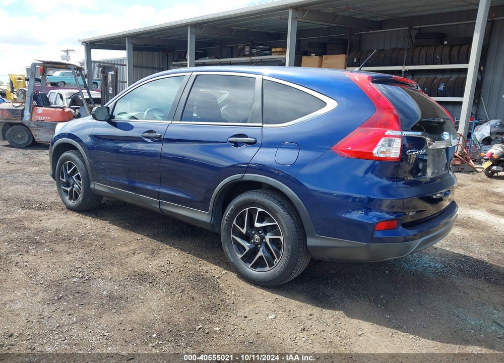 2016 HONDA CR-V SE VIN: 2HKRM3H42GH546834