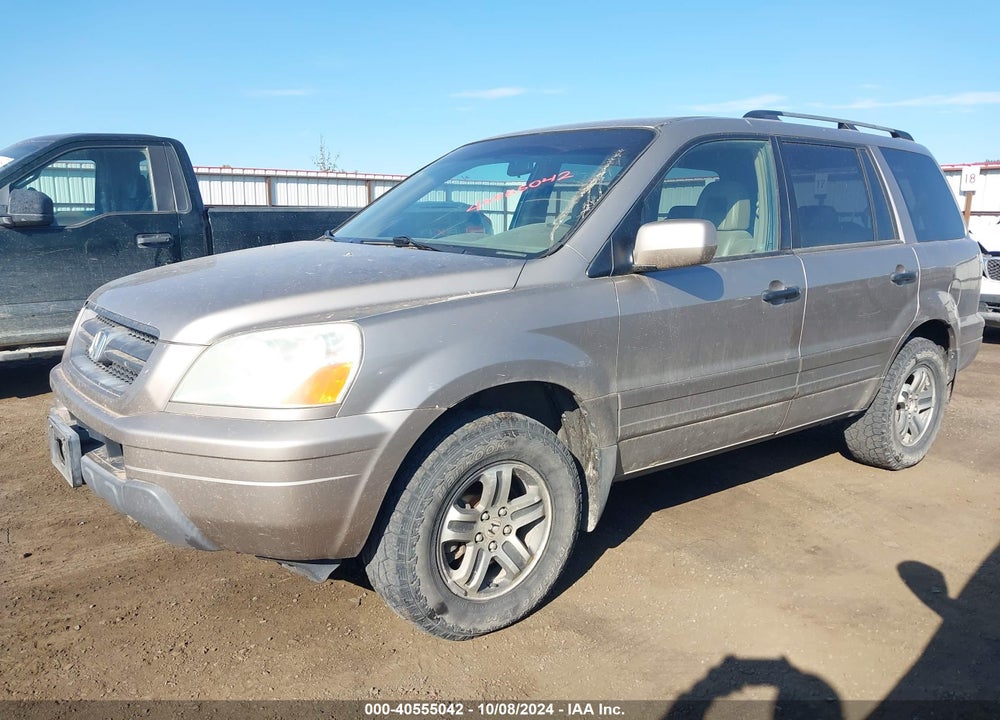 2004 HONDA PILOT EX-L VIN: 2HKYF18644H546356