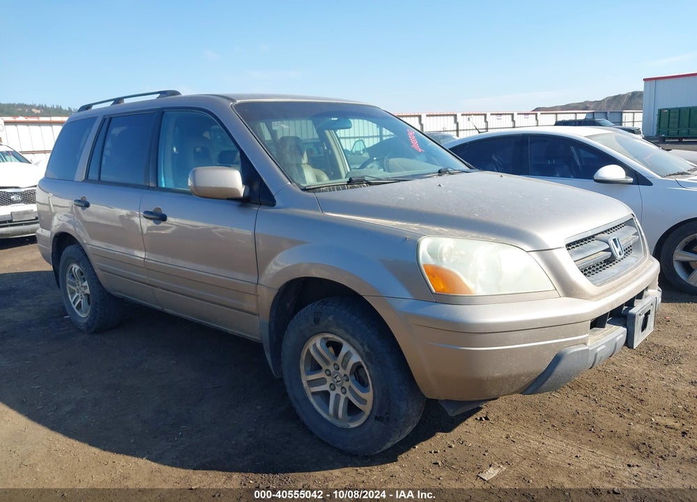2004 HONDA PILOT EX-L VIN: 2HKYF18644H546356