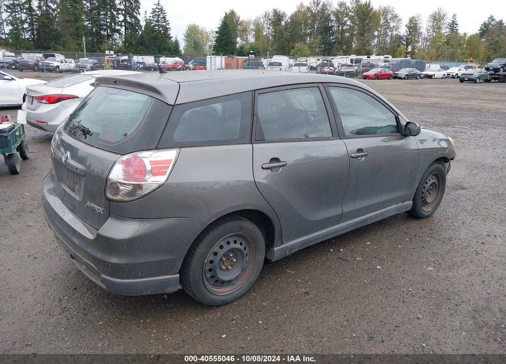 2008 TOYOTA MATRIX/XR VIN: 2T1KR32E68C696048