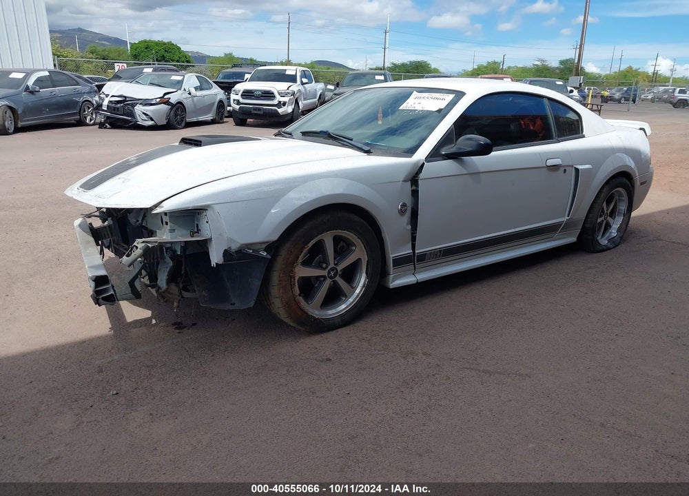 2004 FORD MUSTANG MACH 1 VIN: 1FAFP42R54F205959