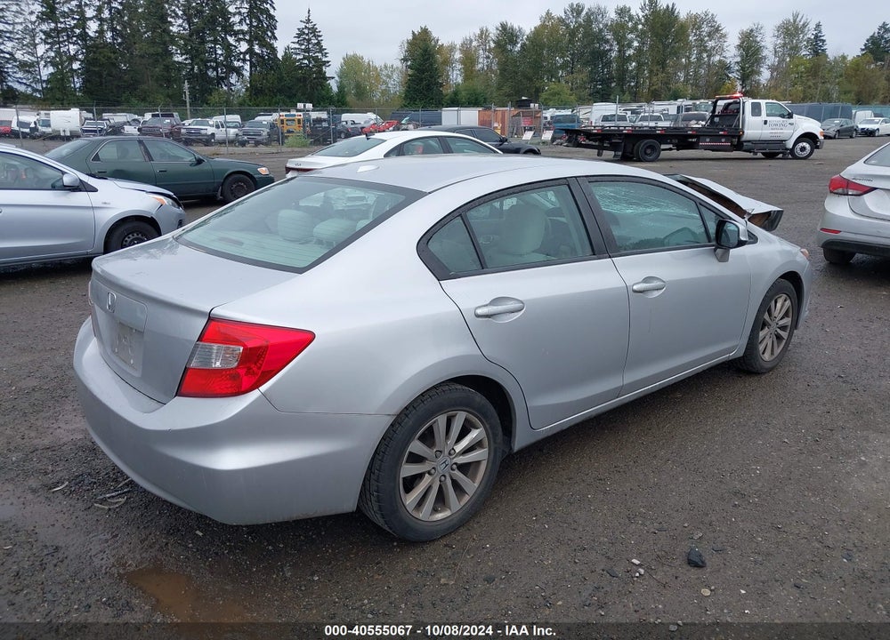 2012 HONDA CIVIC EX VIN: 19XFB2F88CE333524