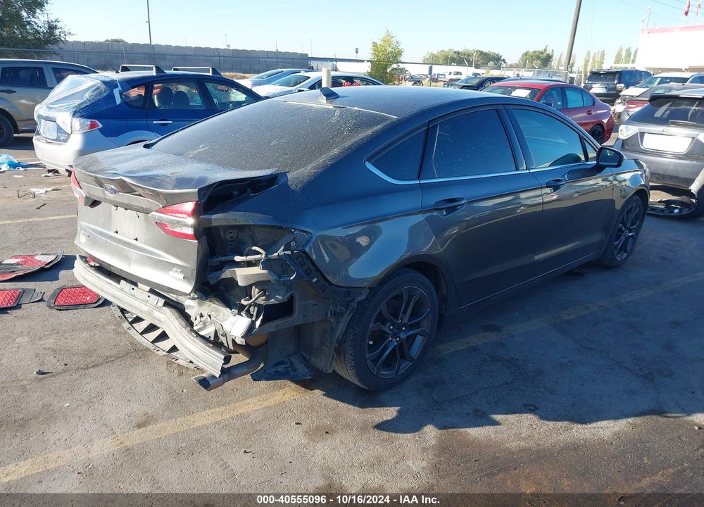 2019 FORD FUSION SE VIN: 3FA6P0HD4KR173316