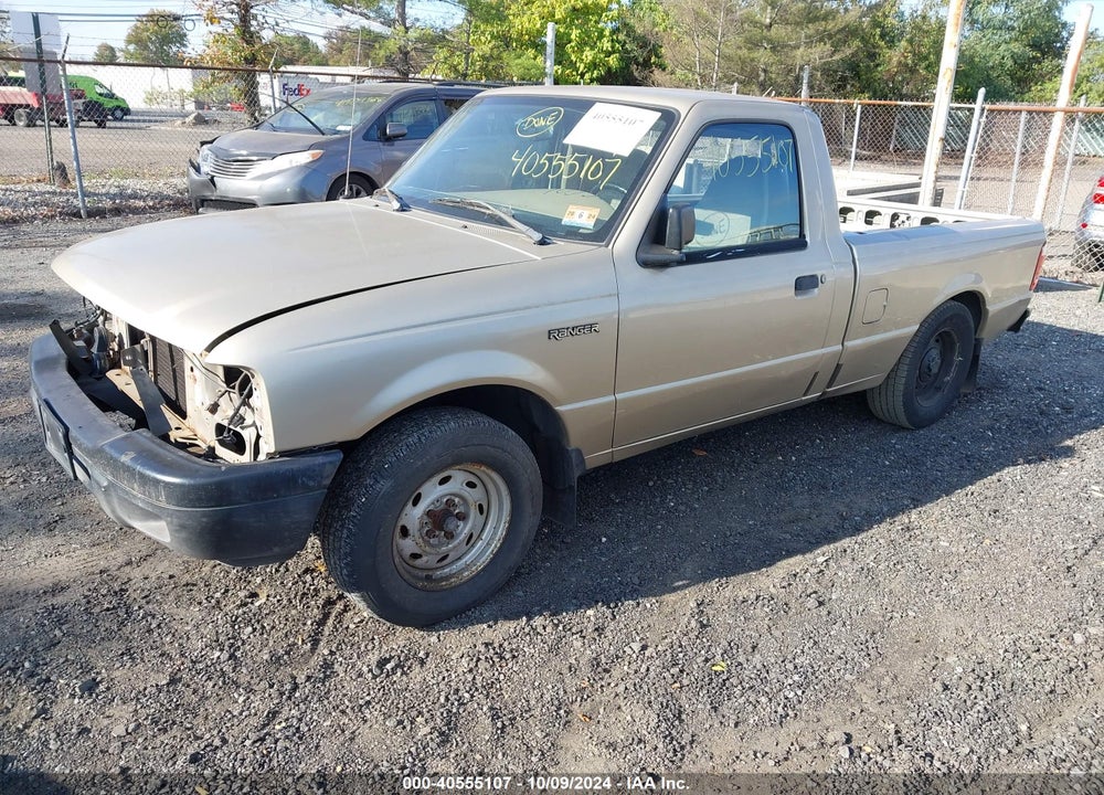 2002 FORD RANGER XL/XLT VIN: 1FTYR10D22TA36257
