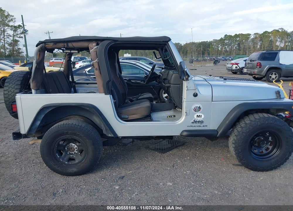 2006 JEEP WRANGLER SE VIN: 1J4FA29196P755916