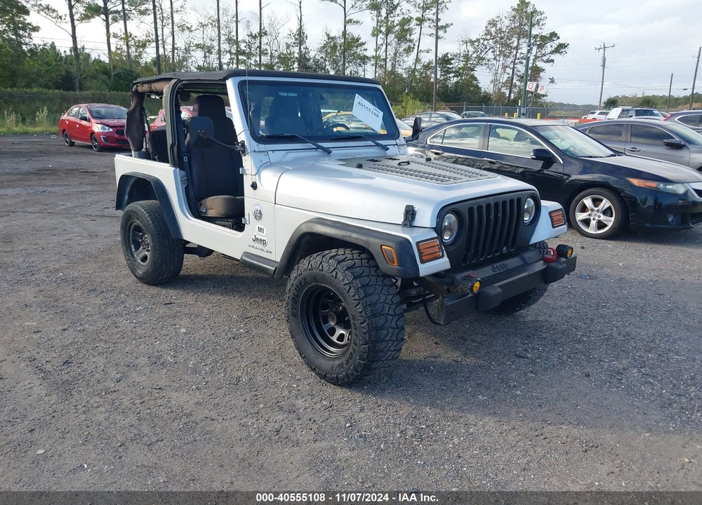 2006 JEEP WRANGLER SE VIN: 1J4FA29196P755916