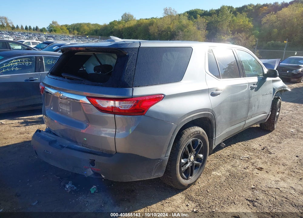 2021 CHEVROLET TRAVERSE FWD LS VIN: 1GNERFKW4MJ160597
