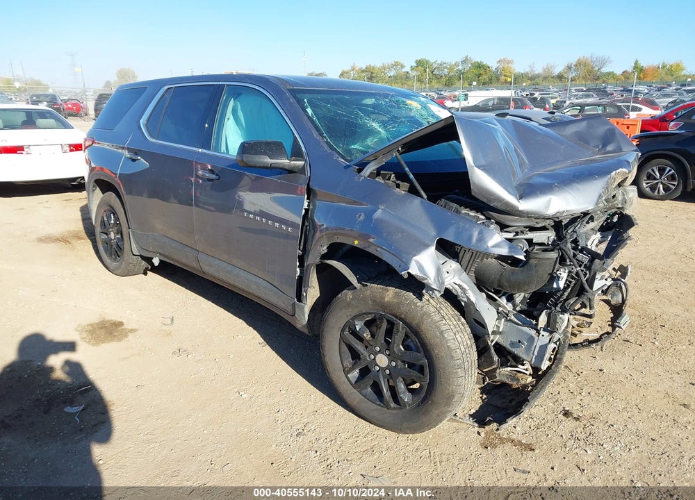 2021 CHEVROLET TRAVERSE FWD LS VIN: 1GNERFKW4MJ160597