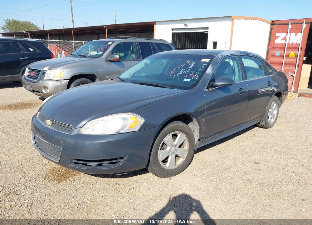 2009 CHEVROLET IMPALA LT VIN: 2G1WT57K991202979