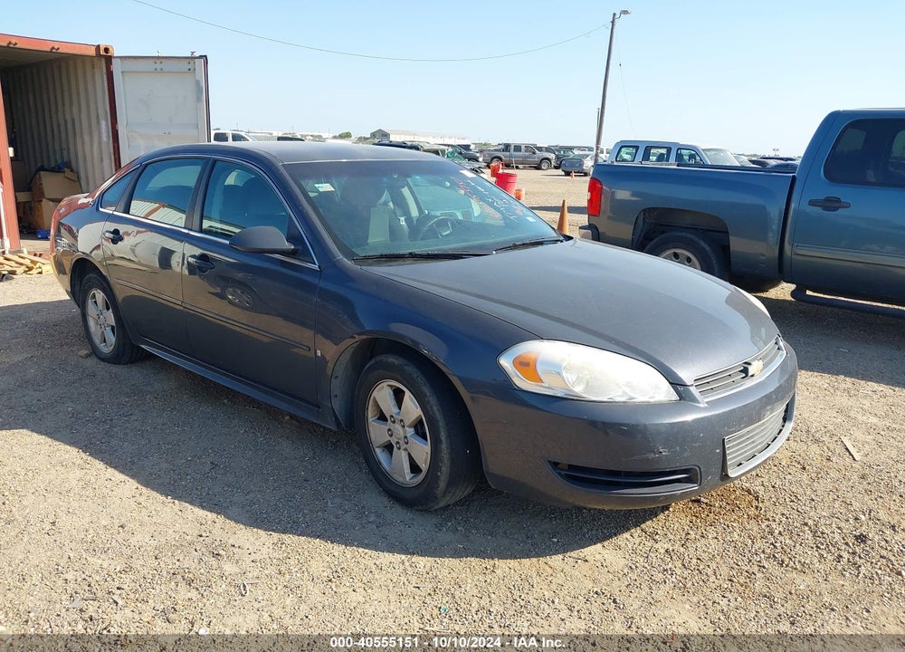 2009 CHEVROLET IMPALA LT VIN: 2G1WT57K991202979