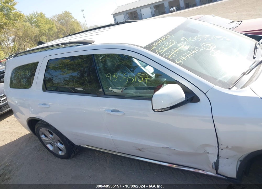 2014 DODGE DURANGO LIMITED VIN: 1C4RDJDG1EC597240