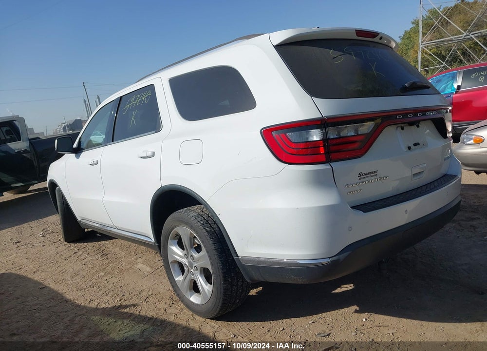 2014 DODGE DURANGO LIMITED VIN: 1C4RDJDG1EC597240