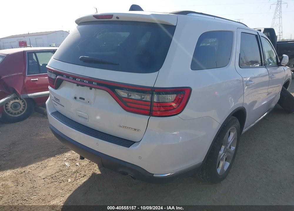 2014 DODGE DURANGO LIMITED VIN: 1C4RDJDG1EC597240