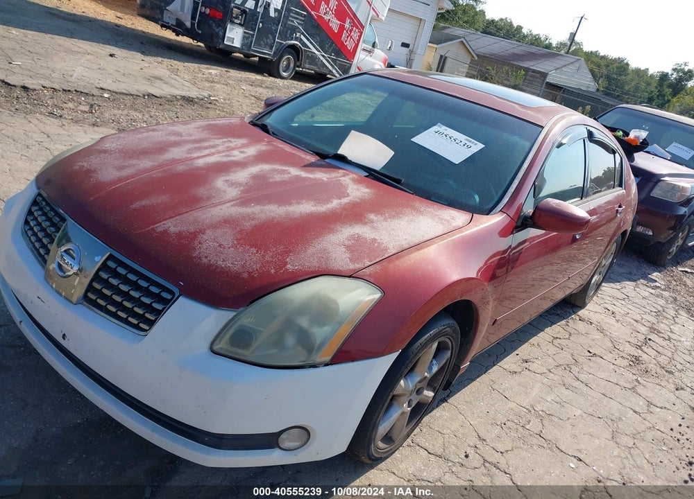 2005 NISSAN MAXIMA 3.5 SE VIN: 1N4BA41E45C867274
