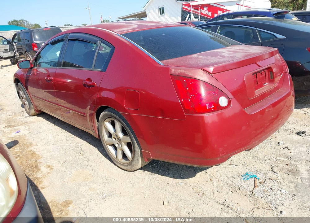2005 NISSAN MAXIMA 3.5 SE VIN: 1N4BA41E45C867274