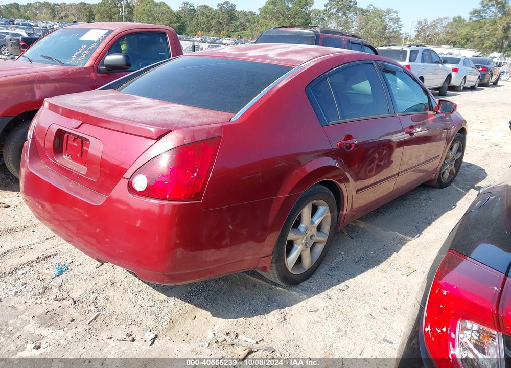 2005 NISSAN MAXIMA 3.5 SE VIN: 1N4BA41E45C867274
