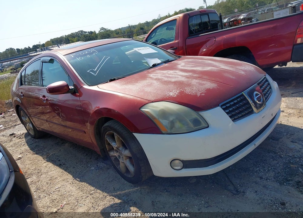 2005 NISSAN MAXIMA 3.5 SE VIN: 1N4BA41E45C867274