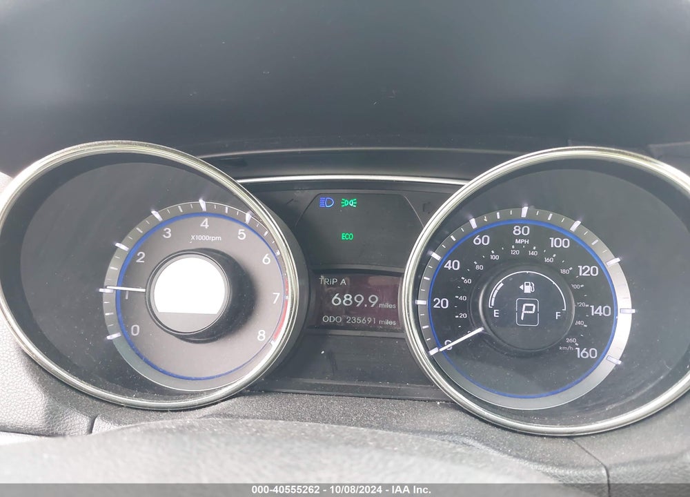 2012 HYUNDAI SONATA GLS VIN: 5NPEB4AC2CH359356