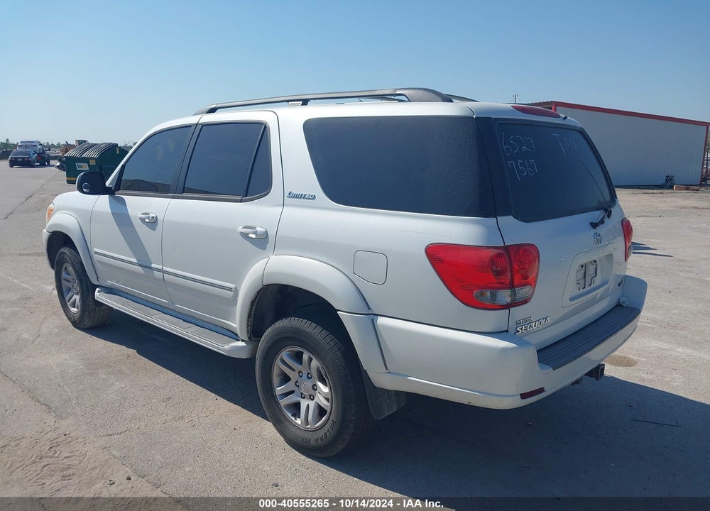 2006 TOYOTA SEQUOIA LIMITED V8 VIN: 5TDZT38A56S277567