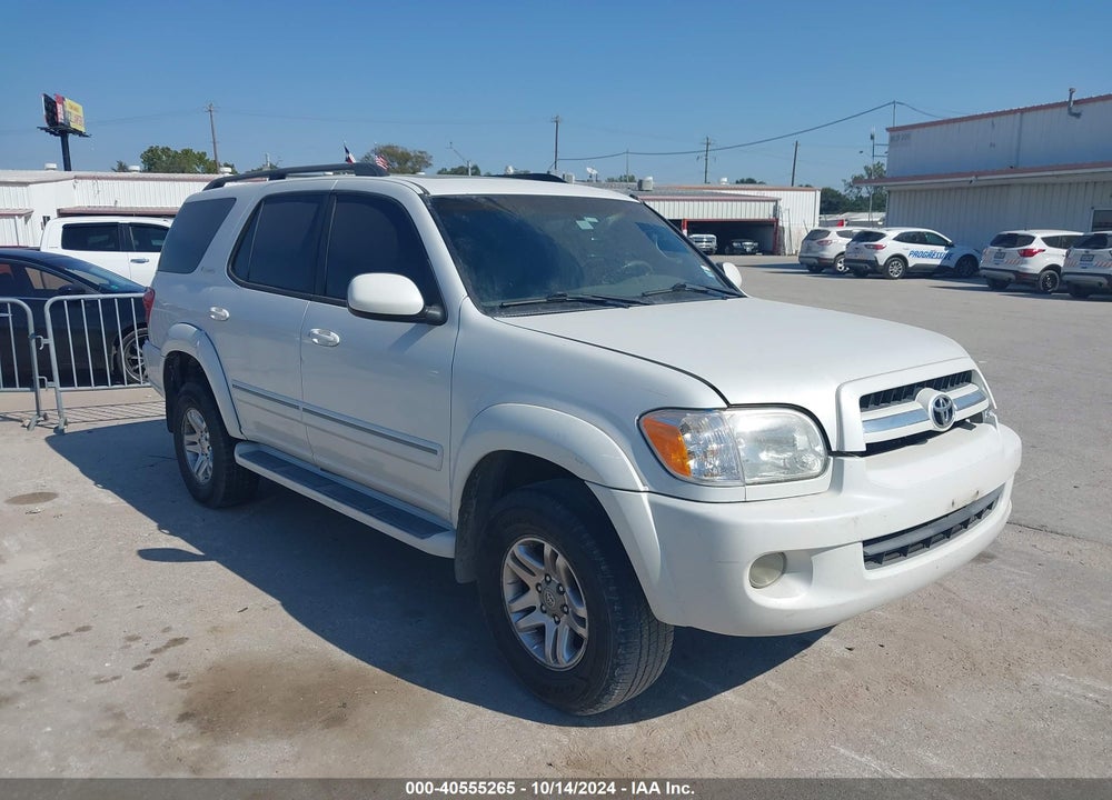 2006 TOYOTA SEQUOIA LIMITED V8 VIN: 5TDZT38A56S277567