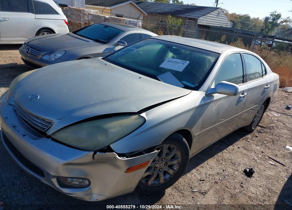 2004 LEXUS ES 330 VIN: JTHBA30G840010929