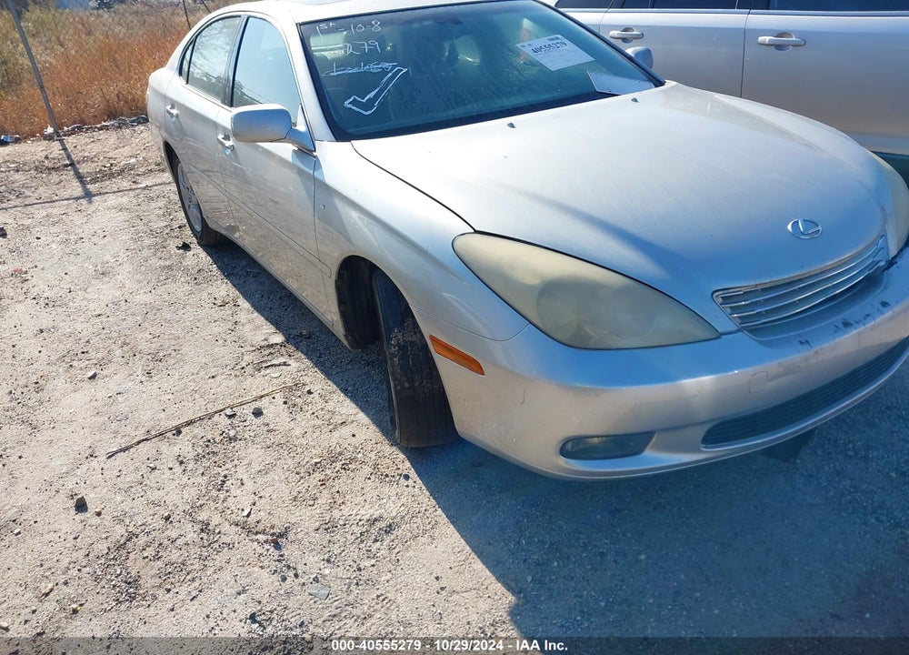 2004 LEXUS ES 330 VIN: JTHBA30G840010929
