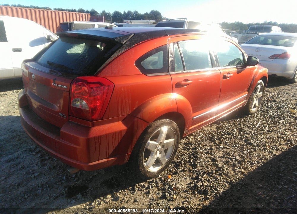 2009 DODGE CALIBER R/T VIN: 1B3HB78B69D160631