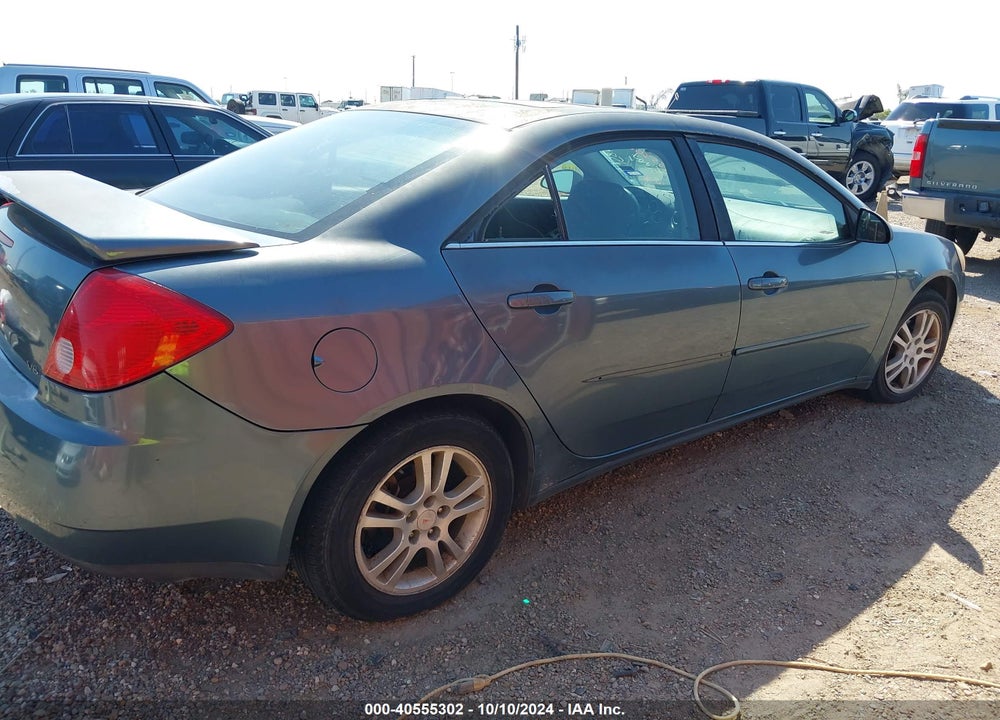 2005 PONTIAC G6 VIN: 1G2ZG528254158198