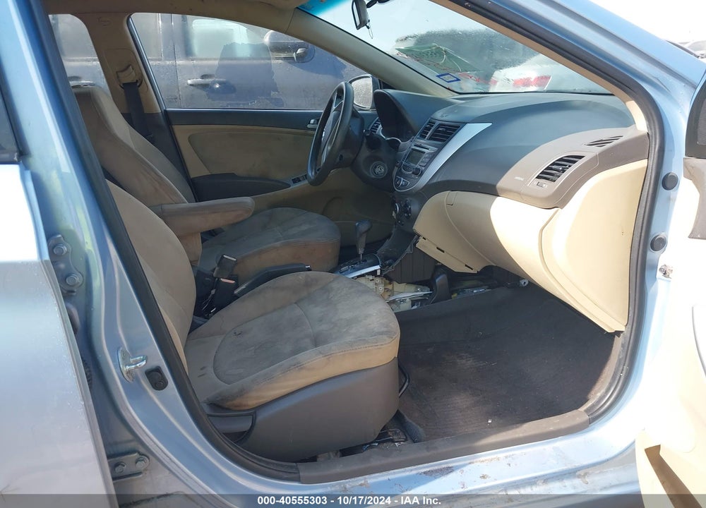 2013 HYUNDAI ACCENT GLS VIN: KMHCT4AEXDU525387