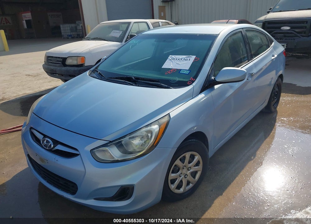 2013 HYUNDAI ACCENT GLS VIN: KMHCT4AEXDU525387